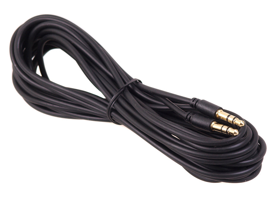 aux 3,5 mm jack-naar-jack plug 1,5 m zwart Maclean MCTV-815