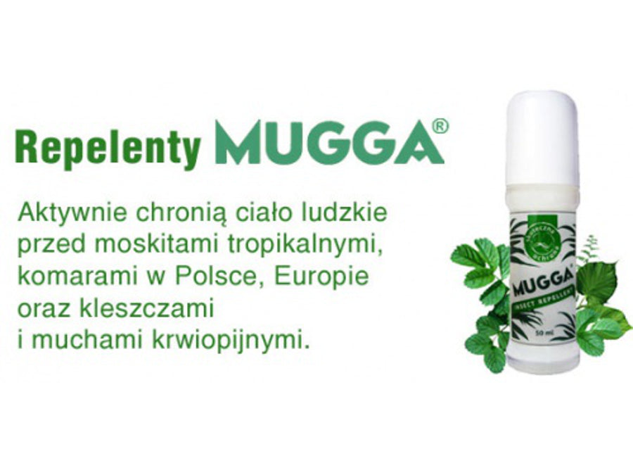 Mugga Roll On Insect Repellent preparaat 20% DEET 20% 50ml
