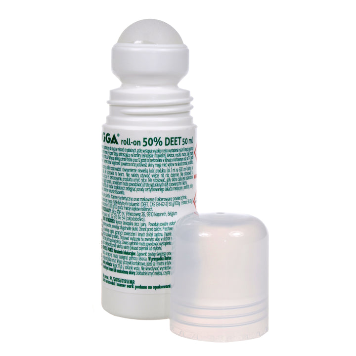 Mugga-afweermiddel in Roll-On tegen insecten 50% 50ml