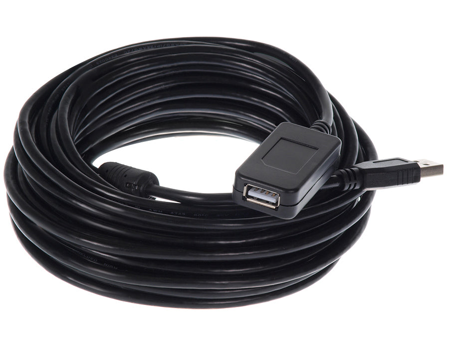 USB 2.0-verlengkabel Actief 10 m Maclean TV Systems MCTV-757