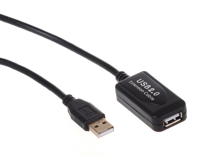 USB 2.0-verlengkabel Actief 10 m Maclean TV Systems MCTV-757