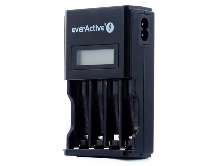 Intelligente snellader voor AA- en AAA-batterijen - EverActive NC-450
