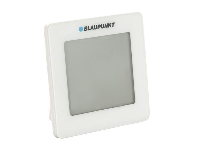 Blaupunkt - Wekker met LCD Scherm Thermometer met Temperatuur Geheugen Datum | Wit