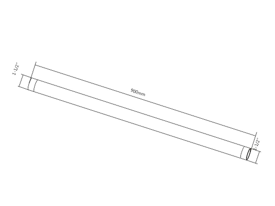 Maclean MC-707 Rallonge en aluminium de 50 kg pour le support TV