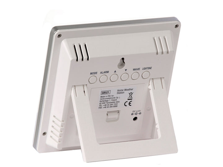 GreenBlue draadloos weerstation met DCF, wit, GB521W