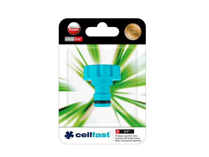 Adaptateur pour tuyau d'arrosage Cellfast Ideal Line avec filetage 3/4