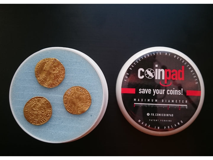 Coinpad XL grote muntenbox voor goudzoekers