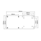 Adapter VESA 75x75, 100x100 voor mini computer Maclean MC-721