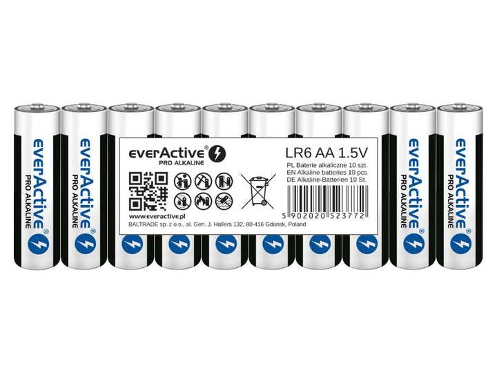 everActive Pro Alakline Batterij AA / AAA 10 stuks