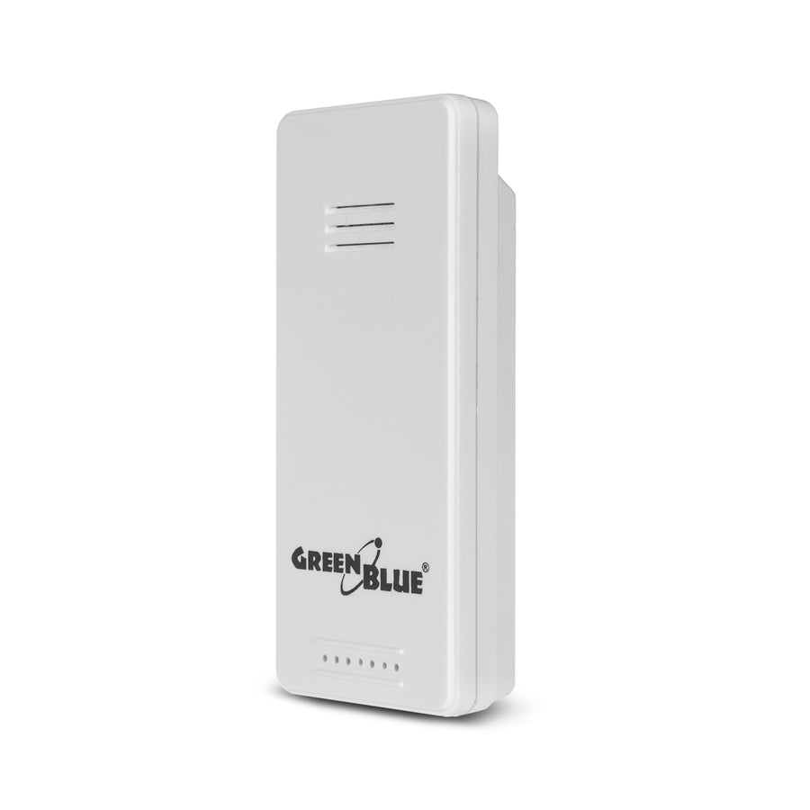 GreenBlue GB 523 Weerstation DCF Alarm Weergave Binnen Buiten Sensor Temperatuur Vochtigheid