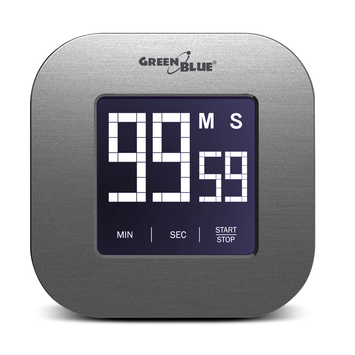 Digitale magnetische timer- Zilver Greenblue, GB524