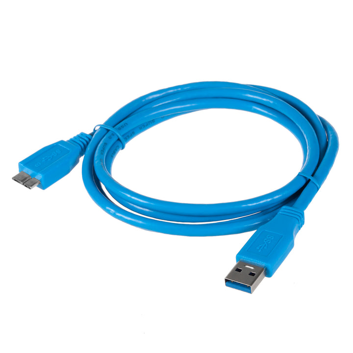 Câble USB 3.0 0,5 m AM microBM bleu Maclean MCTV-586