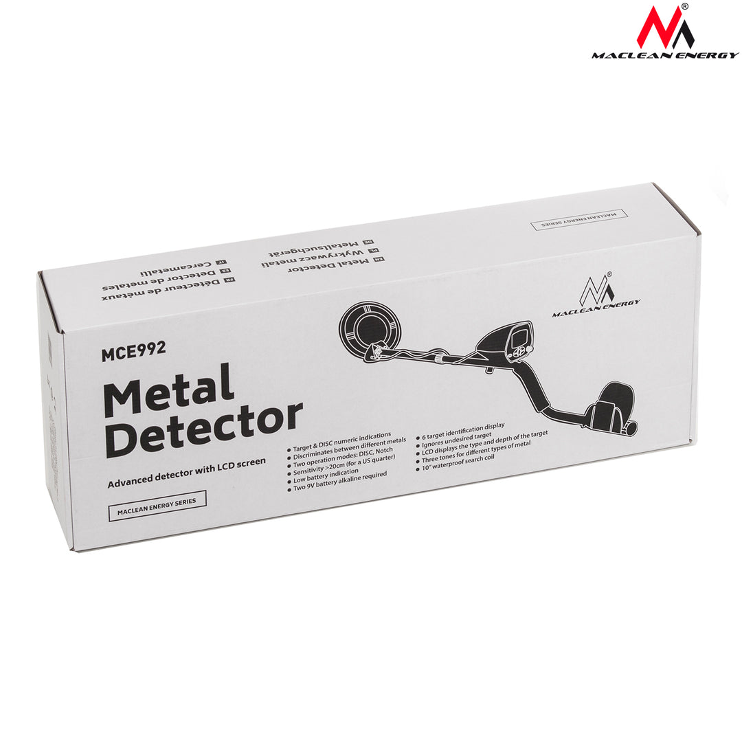 Professioneel Metaaldetector  Pinpoint Maclean Energy MCE GC-1037