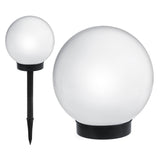 Solar LED tuinlamp Grote bol GB166 25x25x58cm, wit