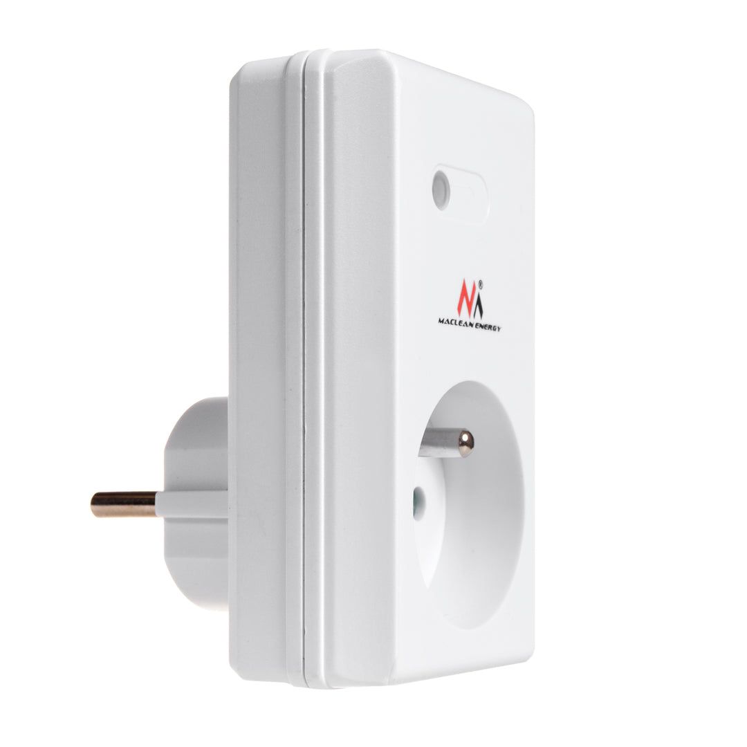 Maclean Energy MCE153 Set van Netwerkcontactdoos op afstand