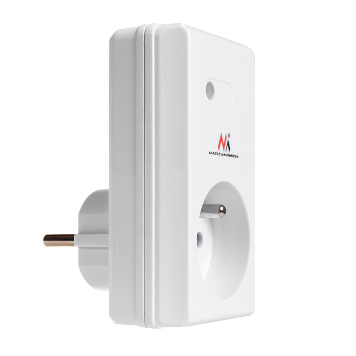 Maclean Energy MCE153 Set van Netwerkcontactdoos op afstand