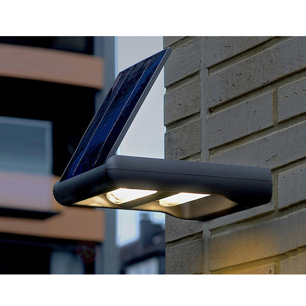 Solar LED wandlamp met schemeringssensor 12W GreenBlue GB131