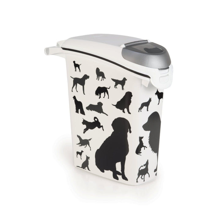 Voedercontainer Curver Petlife Honden Zwart 10kg 23l