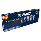 10 x KRACHTIGE VARTA INDUSTRIAL AA alkalinebatterijen 10x LR6/AA-batterijen Varta Industrial