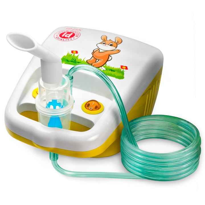 Little Doctor zuigerinhalator, 2 maskers, 3 verstuivingen, LD-212C
