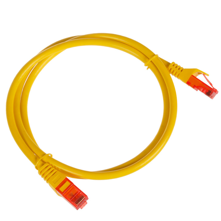 Lan pro netwerkkabel ethernet RJ45 utp CAT6 1m Maclean MCTV-301 Y