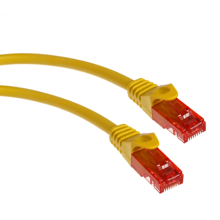 Câble réseau Lan pro ethernet RJ45 utp CAT6 1m Maclean MCTV-301 Y