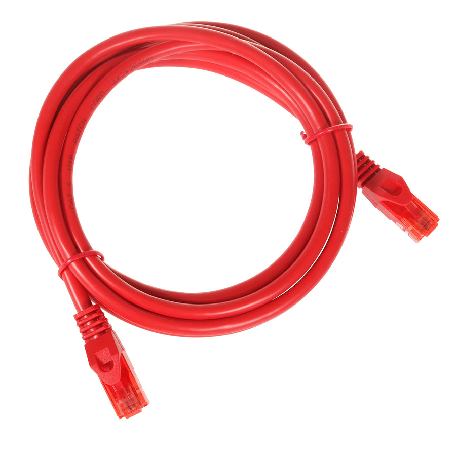 Netwerkkabel lan pro. ethernet rj45 utp cat6 2 m maclean mctv-302 r