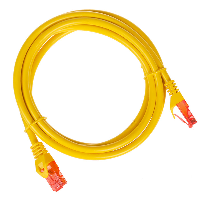 Câble réseau Lan pro ethernet RJ45 UTP CAT6 2m Maclean MCTV-302 Y