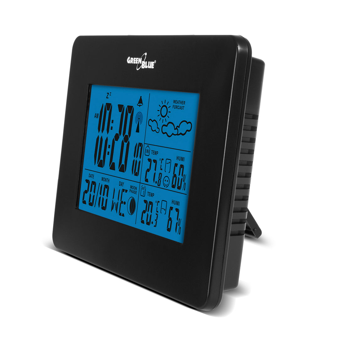 Weerstation met externe sensor GB 146  actuele informatie