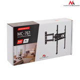 Maclean steun voor TV of monitor, universeel, max vesa 400x400, 26-60", 30kg, zwart, MC-761