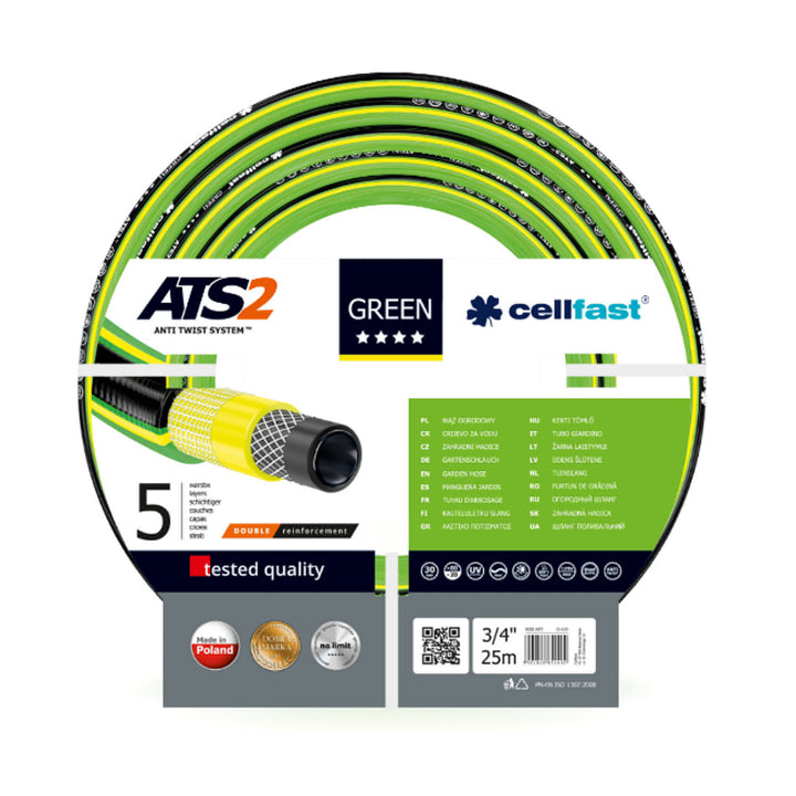 Garden Cellfast Green-slang ATS2 3/4 "25m, 5-laags