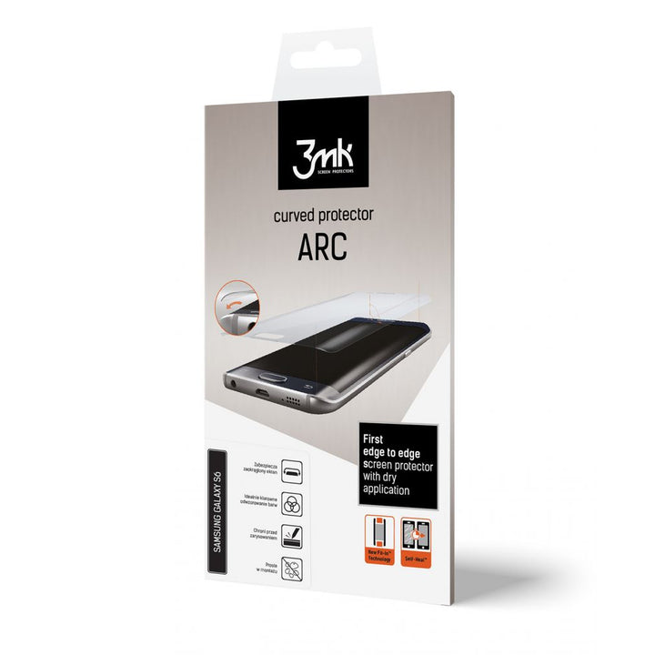 3MK ARC Samsung Galaxy S6 Edge beschermfolie aan de voorkant