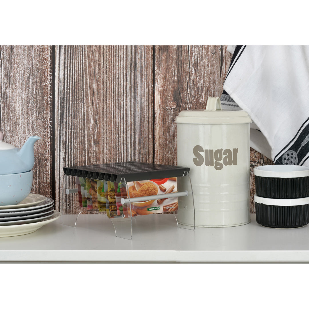 Fles Container Hoge Houder Organische Kruidenzak Organizer 10 compartimenten verse kruiden