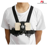 Maclean MC-773 Camera borst riem houder Borst riem houder Mobiele telefoon camera compatibel met GoPro camera's