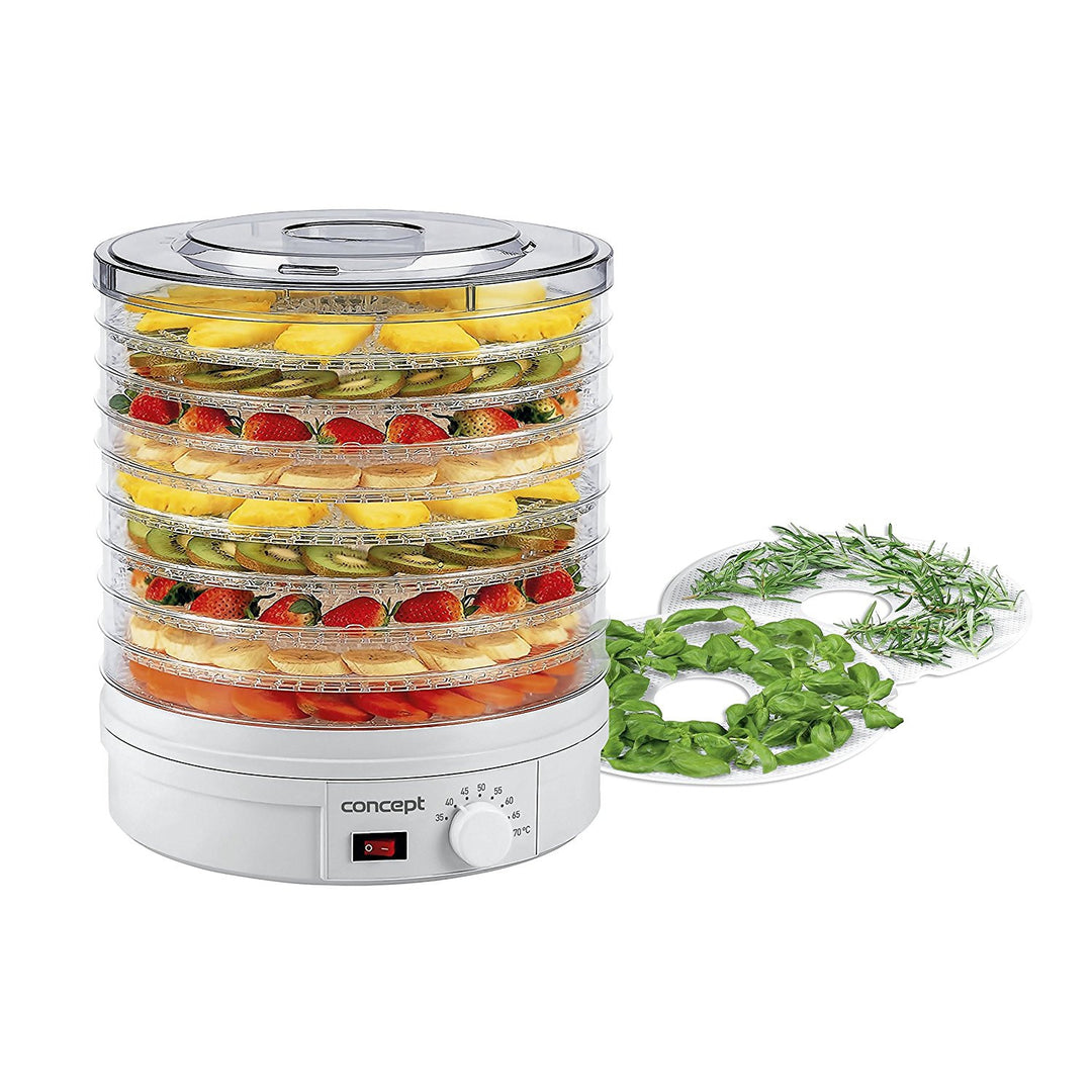 Voedseldroger  SO-1020 Concept 245W temperatuurcontrole van 35 - 70 C