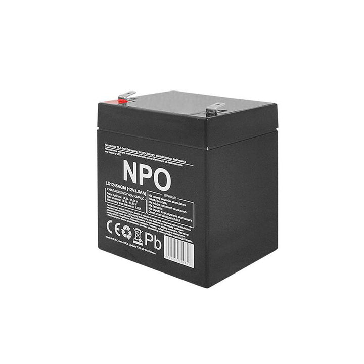 Gelbatterij gebruikt verschillende LX1245 LAMEX 12V 4,5Ah