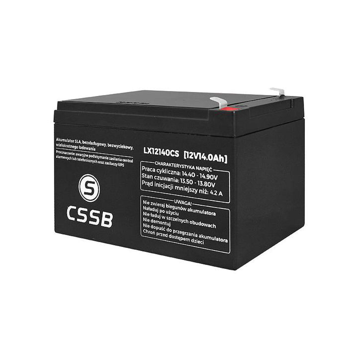 Onderhoudsvrije gelbatterij 12V 14Ah LX12140
