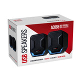 Stereo Luidsprekers Audiocore AC865 compacte luidsprekers voor computers, laptop en notebook