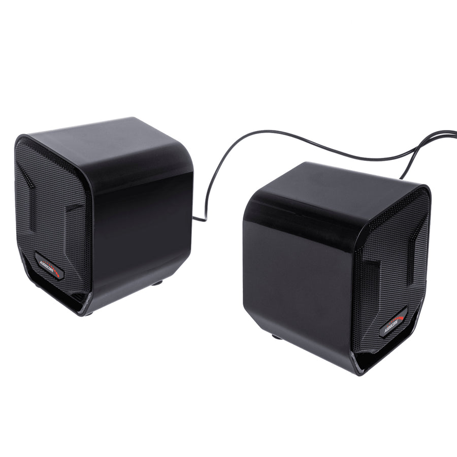 Stereo Luidsprekers Audiocore AC865 compacte luidsprekers voor computers, laptop en notebook