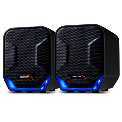 Stereo Luidsprekers Audiocore AC865 compacte luidsprekers voor computers, laptop en notebook