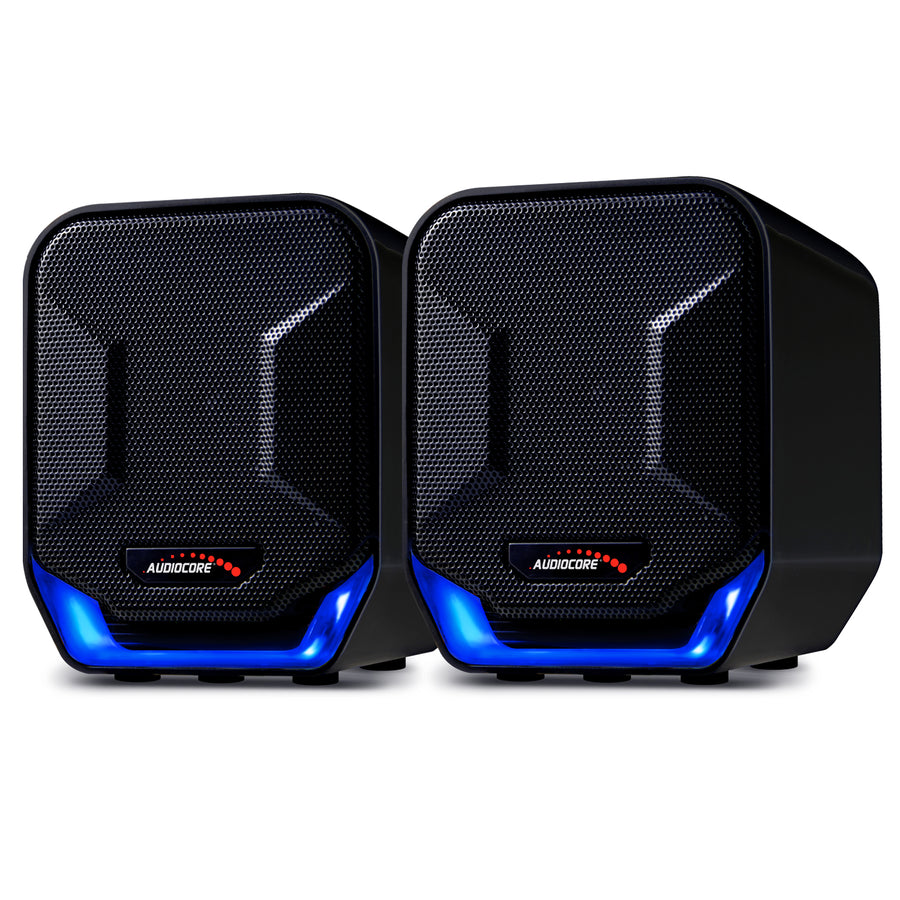Stereo Luidsprekers Audiocore AC865 compacte luidsprekers voor computers, laptop en notebook