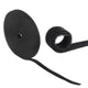 Velcro-organizer voor kabels Maclean MCTV-542 Zwarte klittenband-organizer