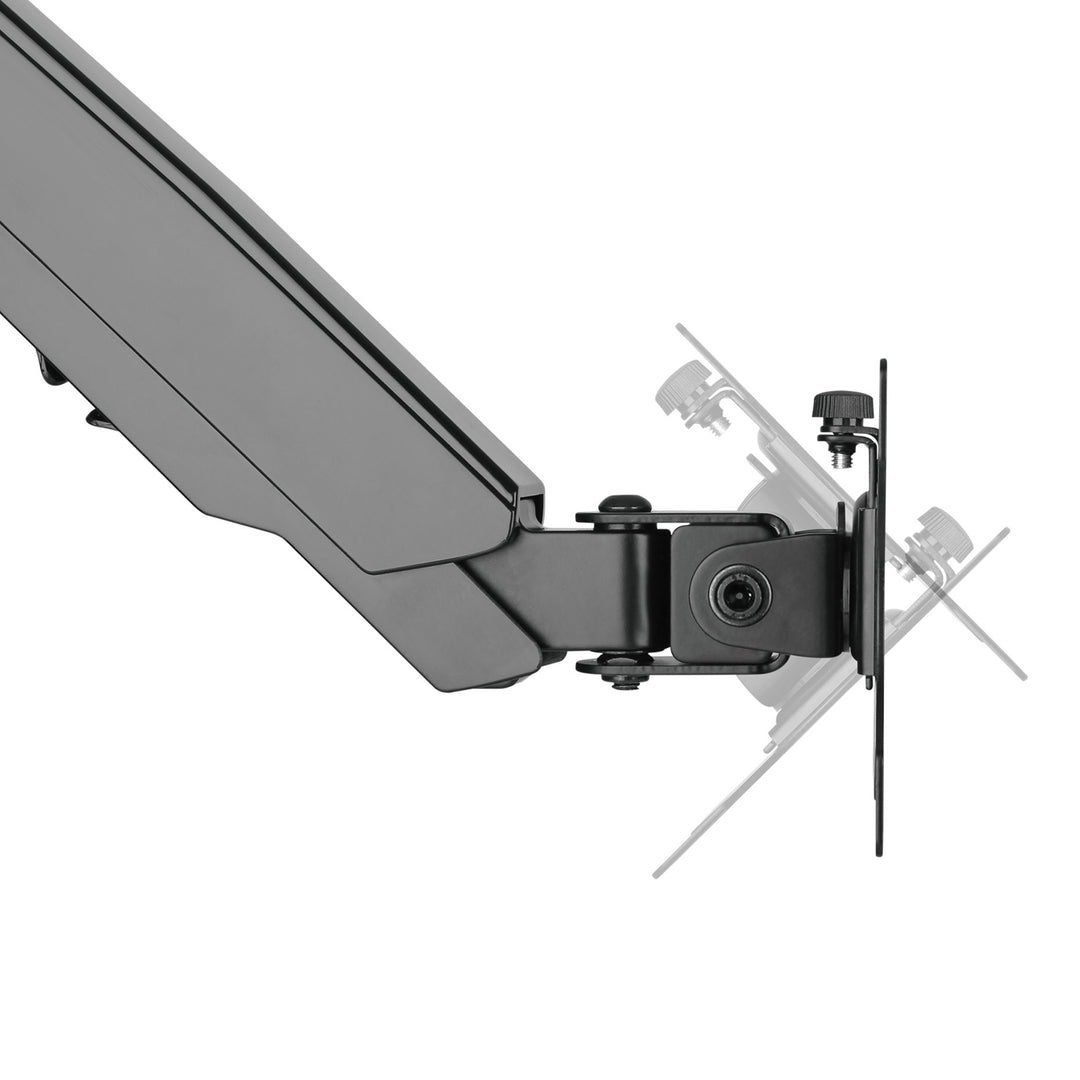 Maclean MC-775 Monitorstandaard met gasveer, 17" - 32" dubbele arm 8 kg