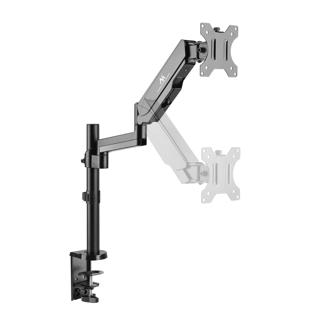 Maclean MC-775 Monitorstandaard met gasveer, 17" - 32" dubbele arm 8 kg