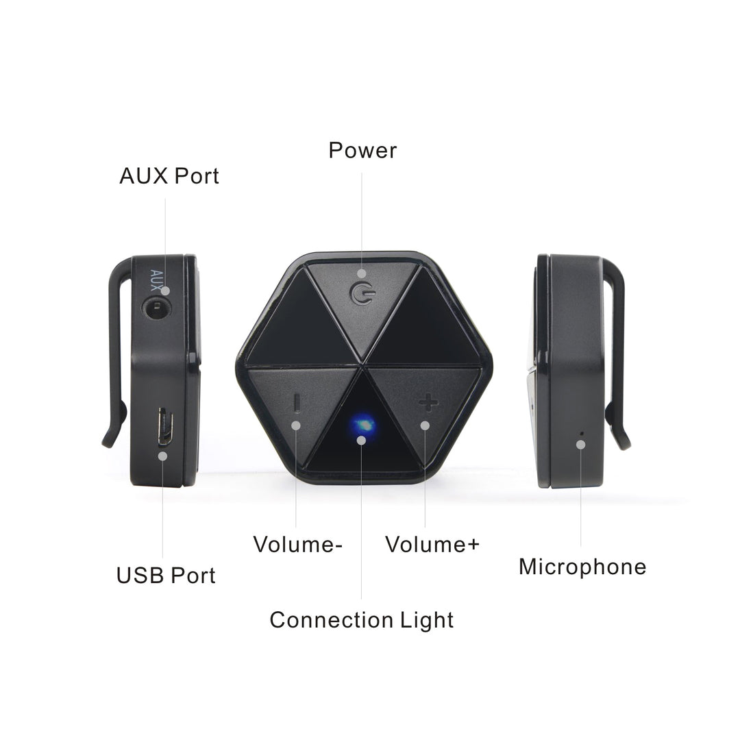 Audiocore AC815 Récepteur et adaptateur audio Bluetooth Bluetooth 4.1 - Portable et sans fil