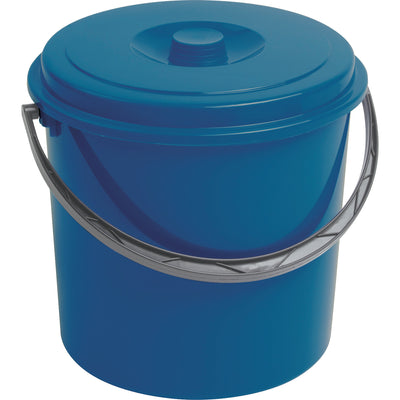 Curver emmer, deksel, handvat, 12l, blauw, 235239