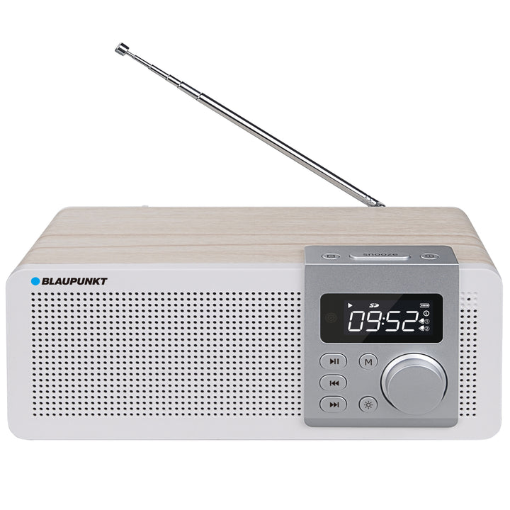 Blaupunkt - Horloge et Radio - Bluetooth | Emplacement AUX SD – Mode répétition.