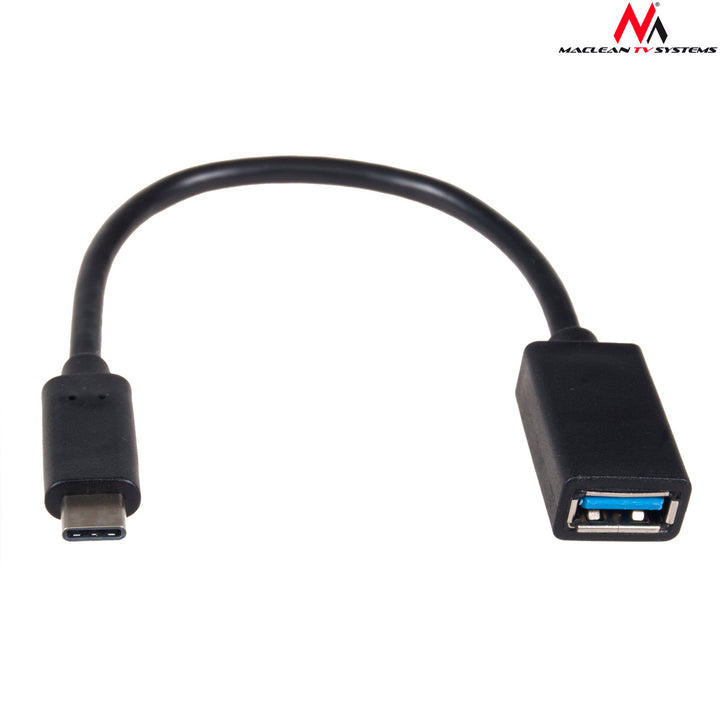 Maclean MCTV-843 - USB 3.0 AF naar Type C - 15cm verbindingskabel