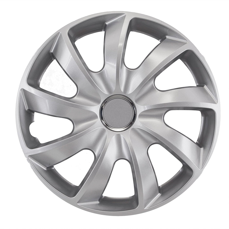 NRM - Wieldoppen NRM Stig 14 inch set van 4 stuks - Zilver