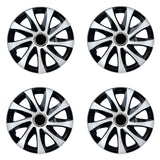 Universele wieldoppen 16" NRM DRIFT Extra wit/zwart 4 stuks